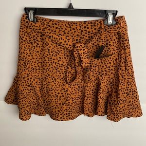 Love for humanity cheetah Skort Size M